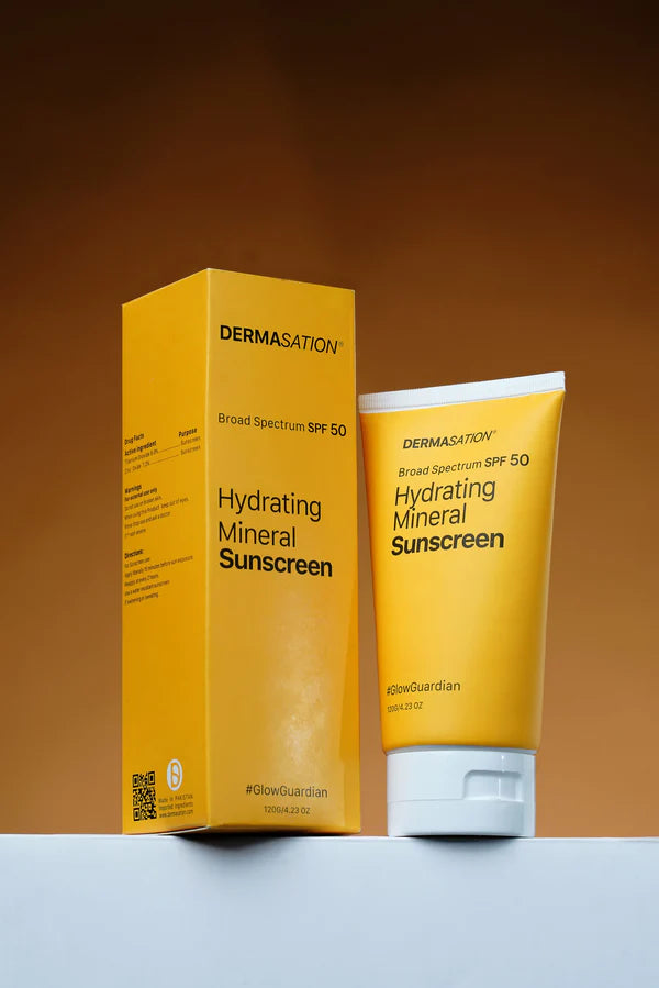 Hydrating Mineral Sun Screen SPF 50 120ML